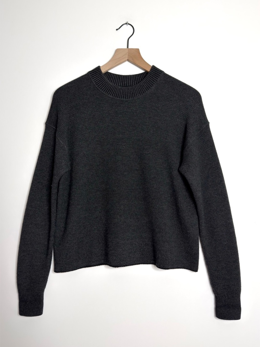 Lululemon Reversible Double Knit Crew Neck Sweater